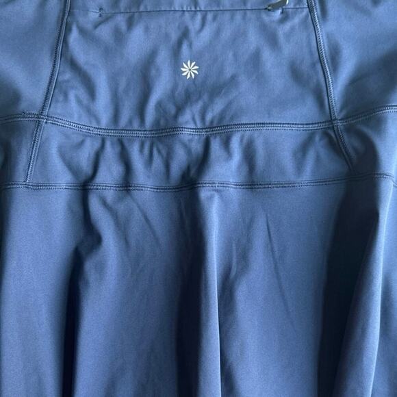Athleta Womens Ace Tennis Skort 15.5" Size 1X Blue Golf Tennis Pockets #657683 - Picture 6 of 9